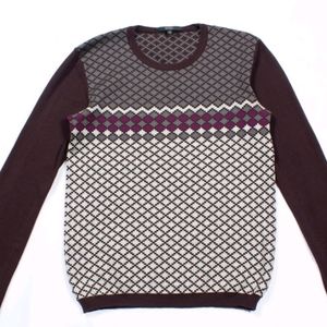 Gucci Diamond Monogram Wool Sweater
